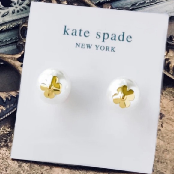 KATE SPADE • Pearls On Pearls Necklace Earrings Set - Picture 5 of 5